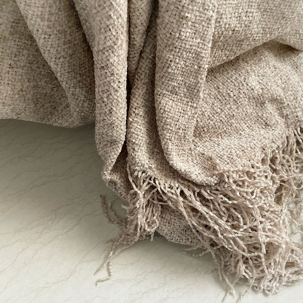 Barley Chenille Throw - Studio Covers