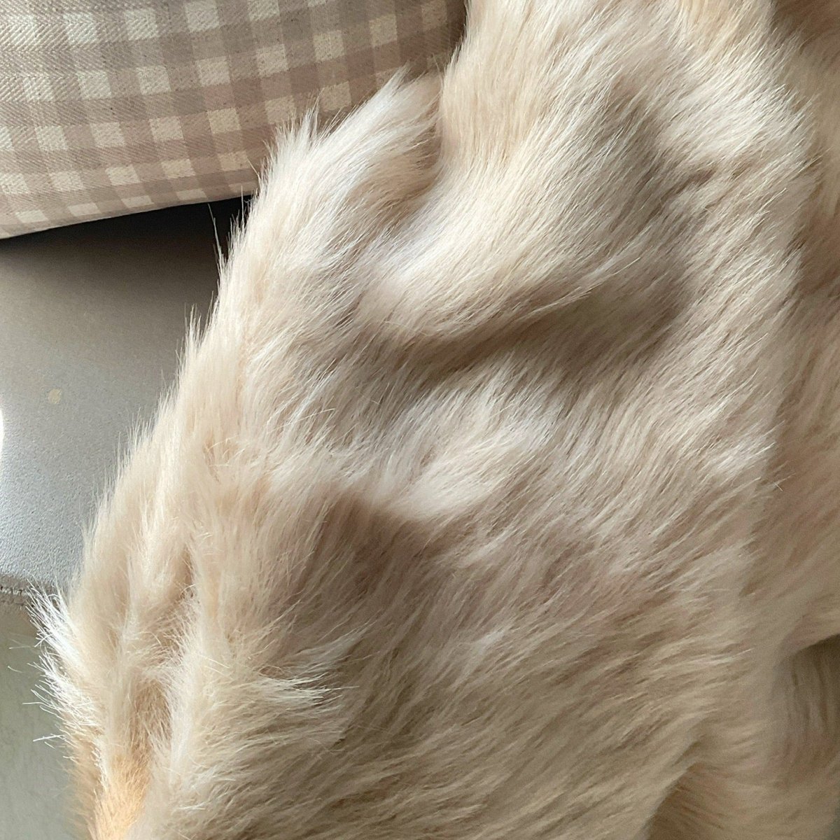 Dessert Sand - Faux Fur Luxe Throw Blanket - Studio Covers