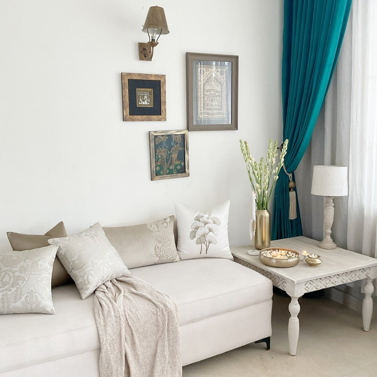 Silver Ginkgo Set - Set of Five - Studio Covers