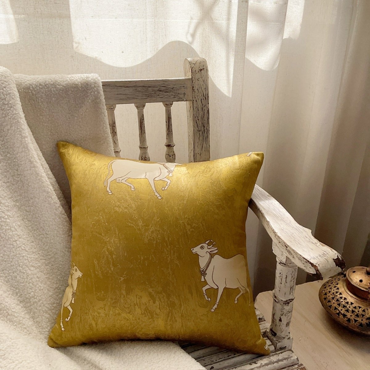 Walk in the Village in Antique Gold - Studio Covers