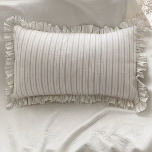 Cabana Ecru Pillowslips - Studio Covers