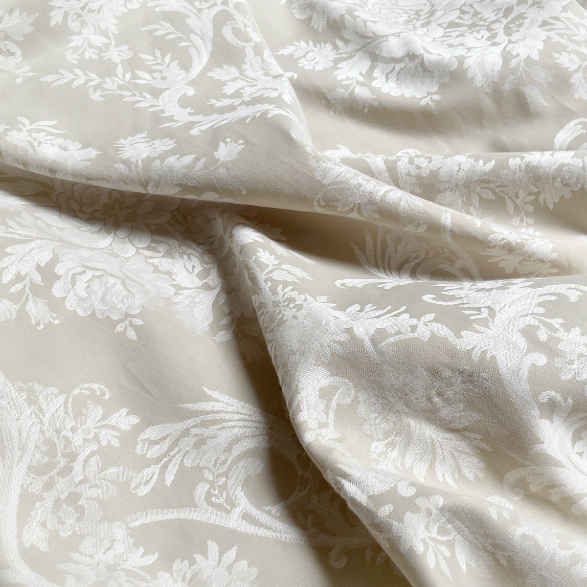 Hera - Champagne Cotton Bedsheet - Available for Twin, Queen, King, and Super King Sized Bed - Studio Covers