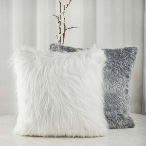 IT'S CHIC!! - Pair of Faux Fur Cushions - Studio Covers