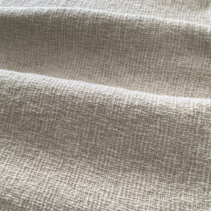 June in Ivory - A Handwoven Piece - Comes With Two Pillowcases - Studio Covers