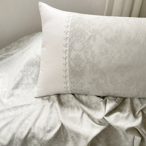 Pair of Embroidered Athena Pillowslips - Studio Covers