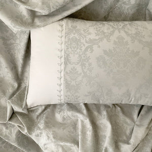 Pair of Embroidered Athena Pillowslips - Studio Covers