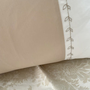 Pair of Embroidered Hera Pillowslips - Studio Covers