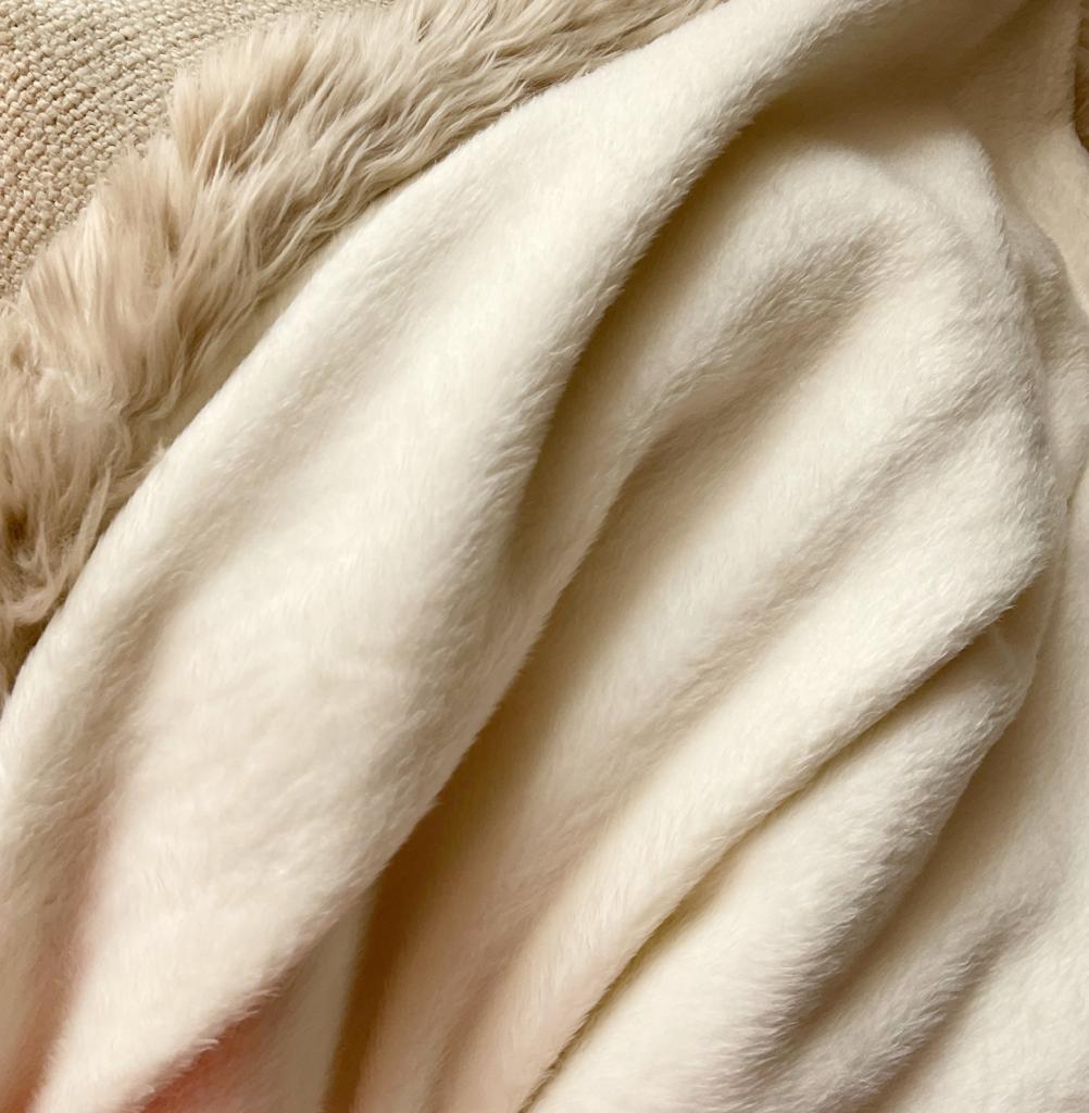 Sunkissed - Faux Fur Luxe Throw Blanket - Studio Covers