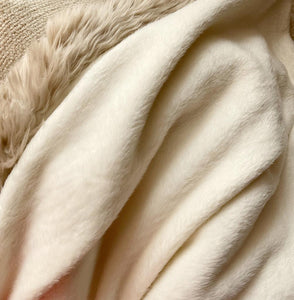 Sunkissed - Faux Fur Luxe Throw Blanket - Studio Covers